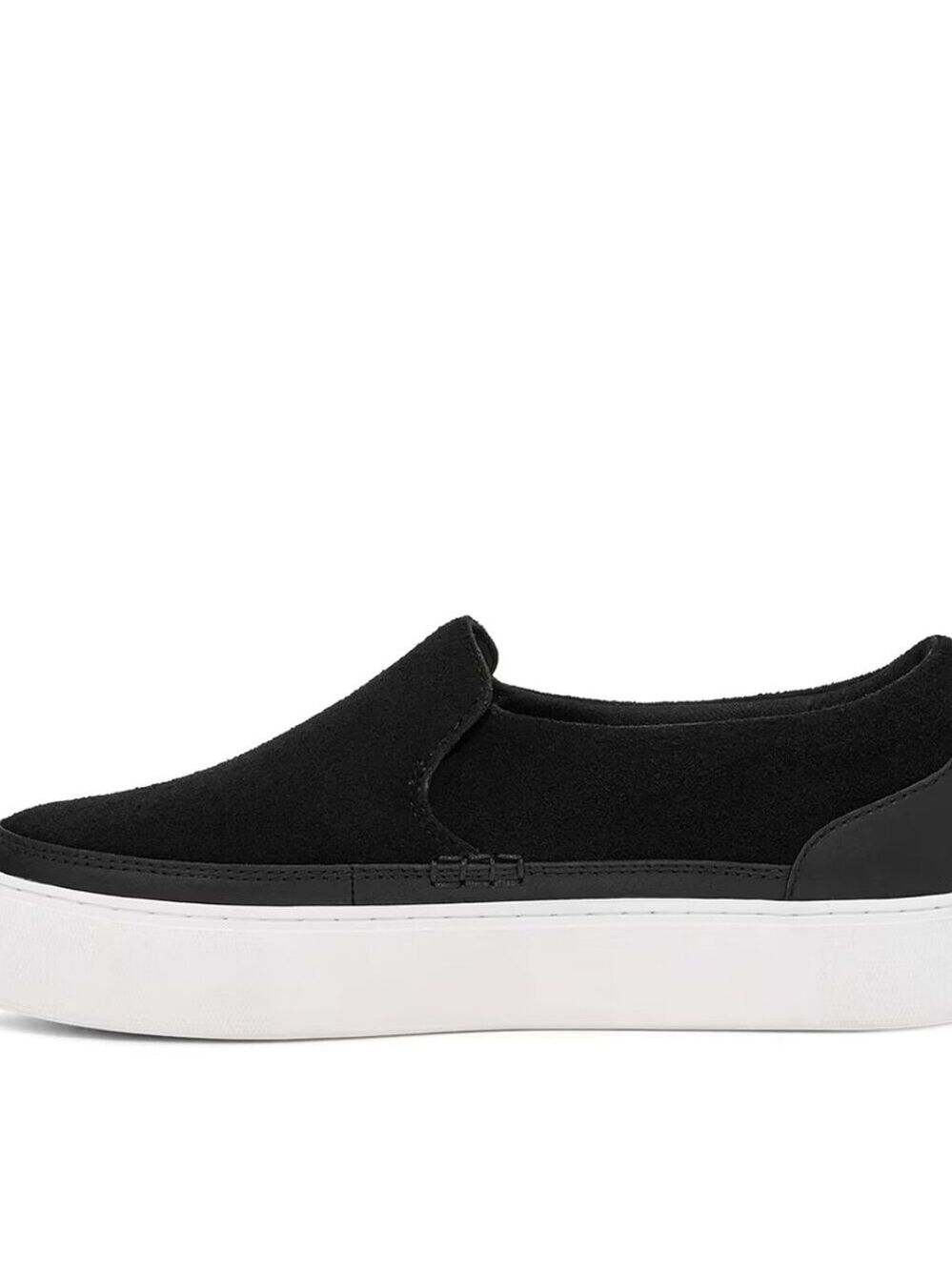 NWT UGG Zilo Slip-On Sneaker – Black Suede – Women’s Size 9 - Picture 9 of 10